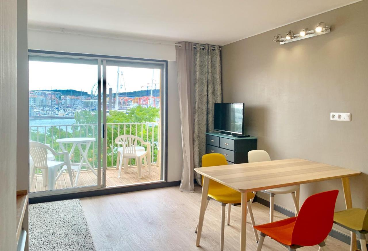 Appartement 1Ere Ligne Vue Port Avec Balcon, Piscine Agde Exterior photo